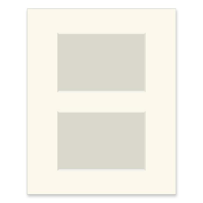 Archival Matting 8x10 with Two Openings - in colors