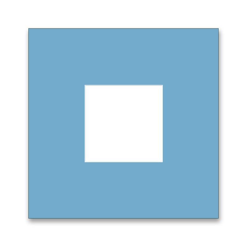 Archival Matting 12x12 with One Opening - in colors