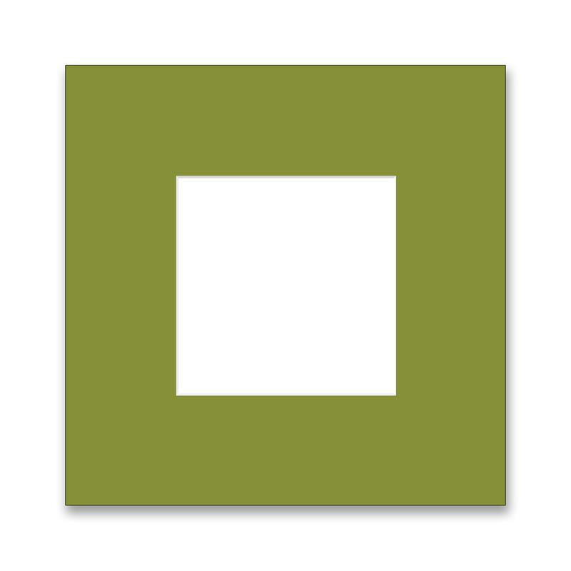 Archival Matting 12x12 with One Opening - in colors