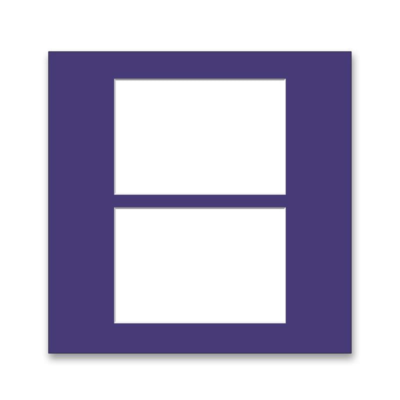 Archival Matting 12x12 with Two Openings - in colors