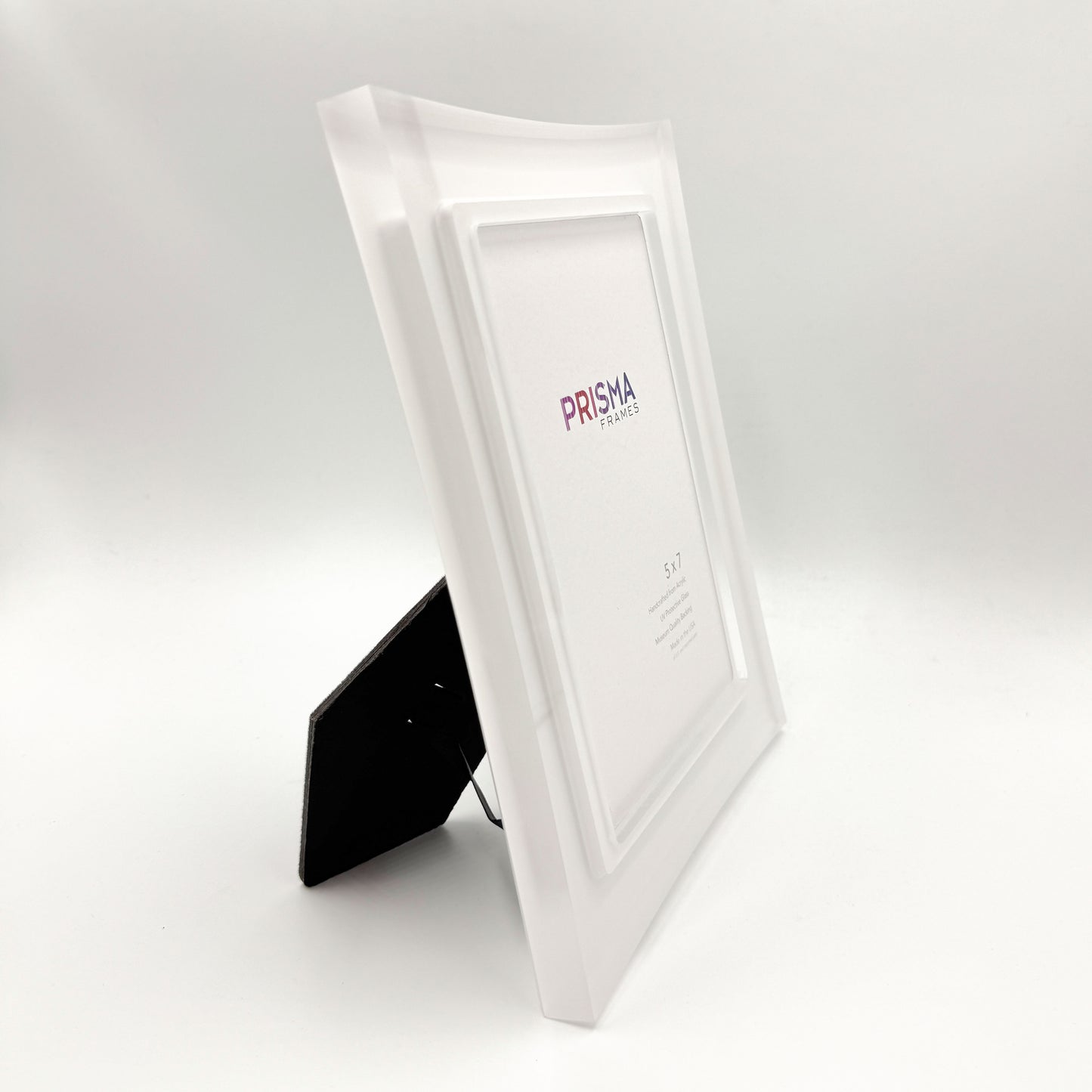 Prisma 5x7 Risa Snow White acrylic ready made picture frame - FBCR0SW5
