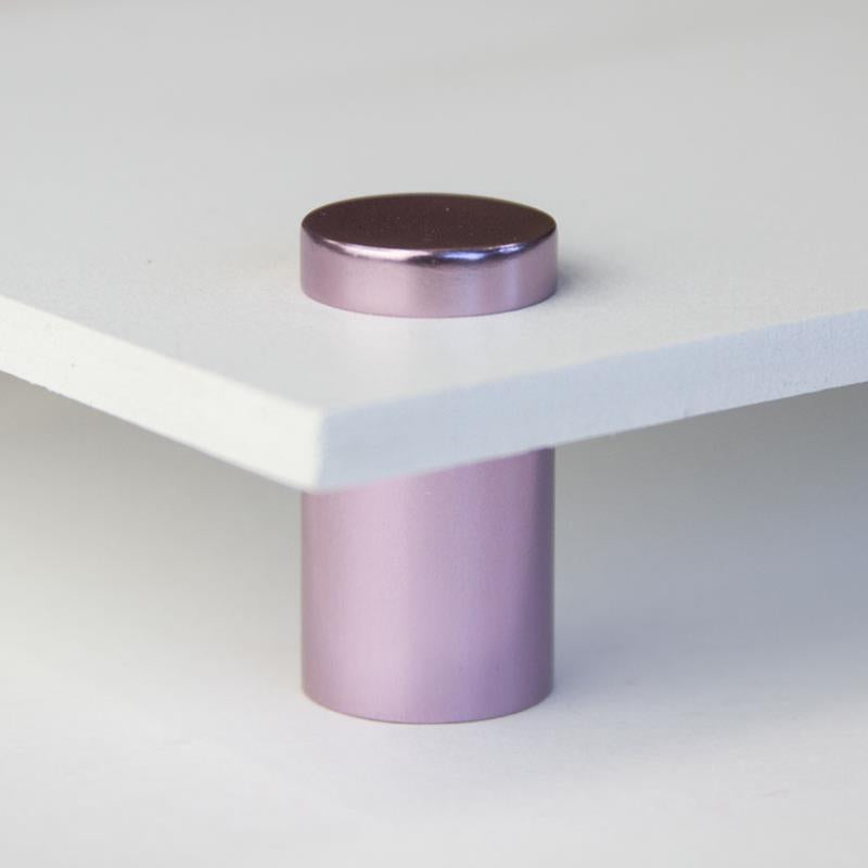 Standoff post - 3/4" x 1" Purple aluminum