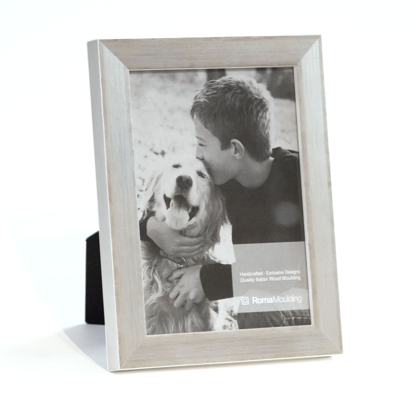 Roma 4x6 Vintage Silver ready made picture frame - style 159056-46