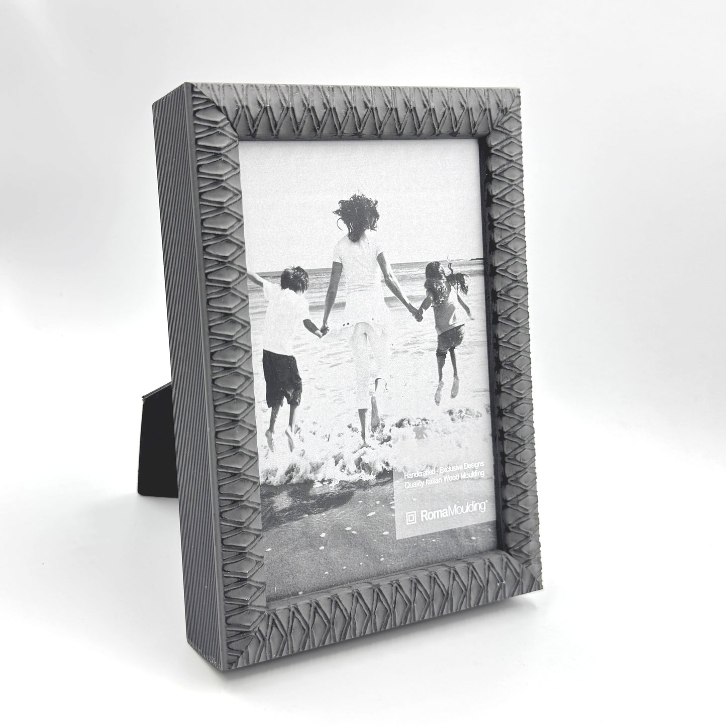 Roma 5x7 Vintage Antique Black ready made picture frame - style 263200-57