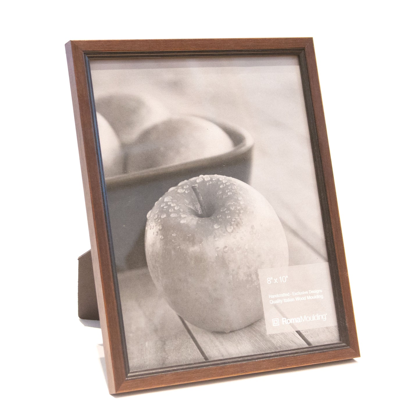 Roma 8x10 Florentine Walnut Ready made picture frame - style 550087-810