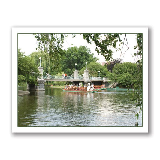 Kurt Neumann - Swan boat card - Item wgc-swan1