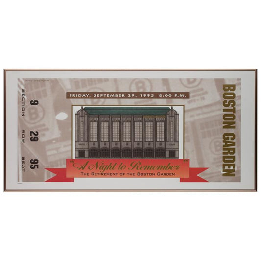 "Last Game at the Garden" Poster