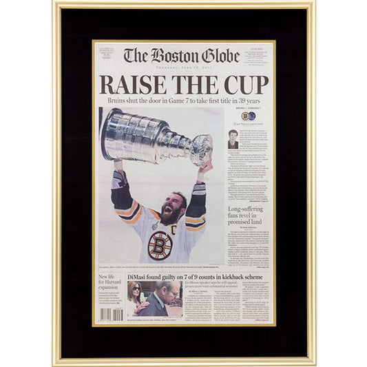 "Raise the Cup!" Newspaper