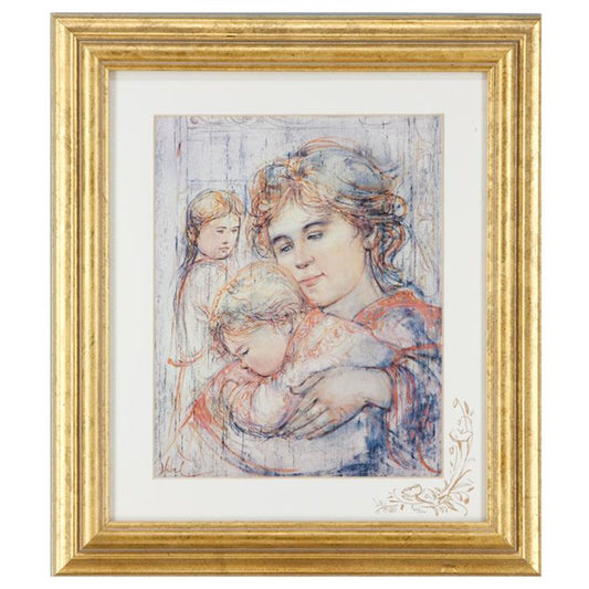 "Mother's Handful" by Edna Hibel