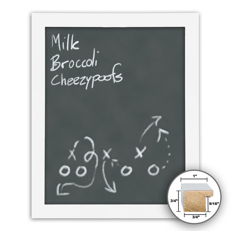 Frame It white 16x20 Framed Memo Board - style 328B