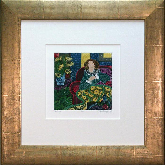 "In Repose" by Laura Mostaghel