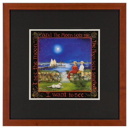 "I See the Moon and the Moon Sees..." by Elizabeth Mumford
