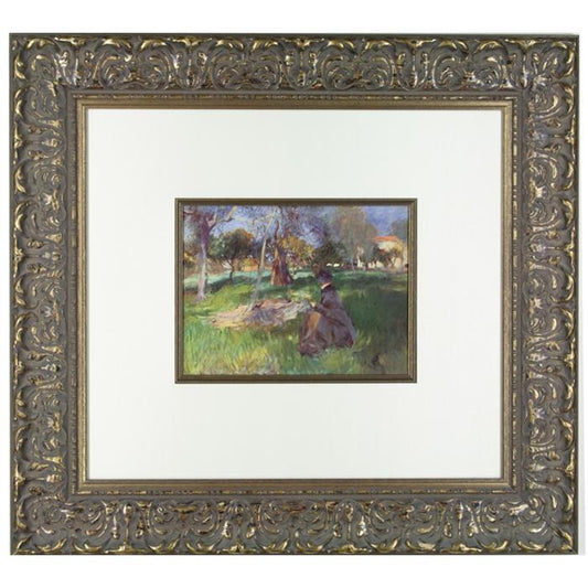 "In an Orchard" by John Singer Sargent