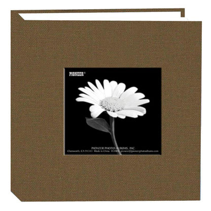 Pioneer 100 Photo Cloth Cover 4x6 Photo Album DA-100CBFN
