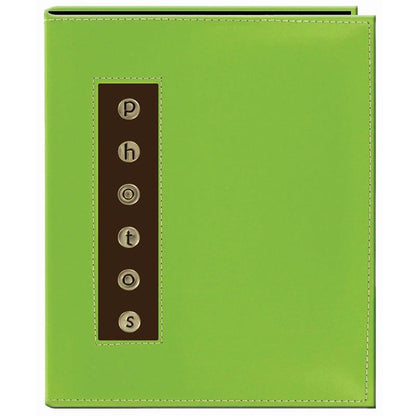 Pioneer Metal Buttons 4x6 Leatherette 36 Photo Brag Book - CMB-46