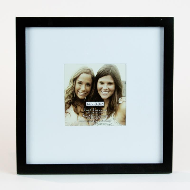 Malden 8x8 Smartphone Collection photo frame with 4x4 mat - 2182-44