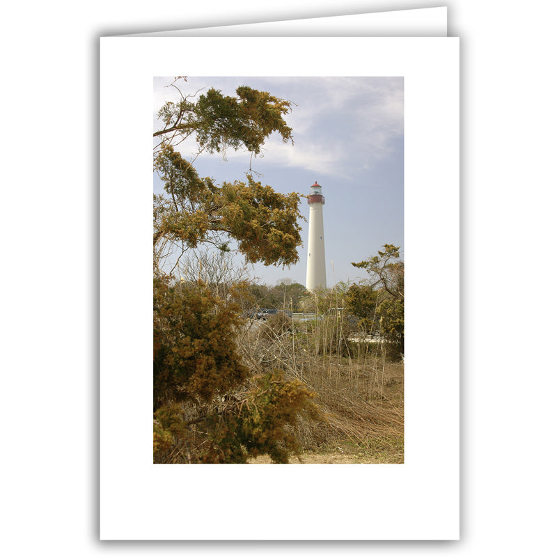 Helen Eddy photo card - Lighthouse - Cape May - Item 139d-75