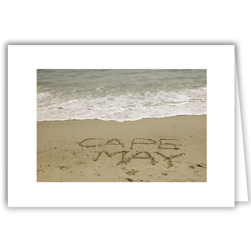 Helen Eddy photo card - Cape May in Sand - Cape May - Item 144d-18