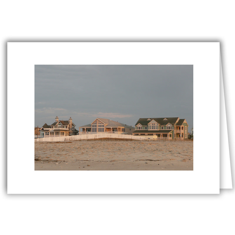 Helen Eddy photo card - Beachhouse Sunrise - Cape May - Item 144d-76