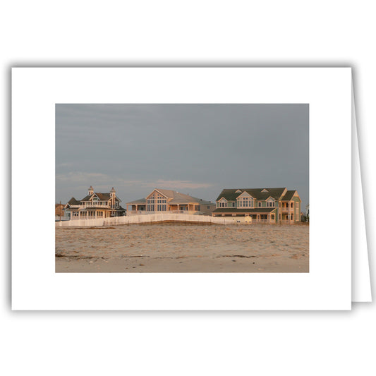 Helen Eddy photo card - Beachhouse Sunrise - Cape May - Item 144d-76