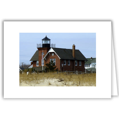 Helen Eddy photo card - Sea Girt Lighthouse, Sea Girt, New Jersey - Item 277d-07