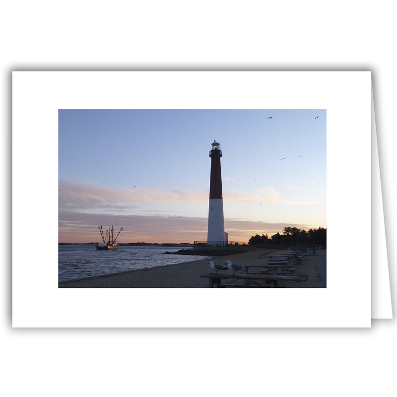 Helen Eddy photo card - Barnegat Lighthouse (H), New Jersey - Item 277d-11