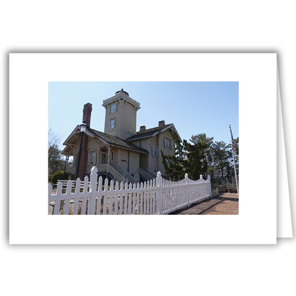 Helen Eddy photo card - Hereford Inlet Lighthouse (H), Wildwood, New Jersey - Item 277d-20