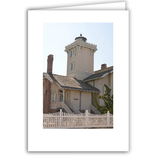 Helen Eddy photo card - Hereford Inlet Lighthouse (H), Wildwood, New Jersey - Item 277d-21