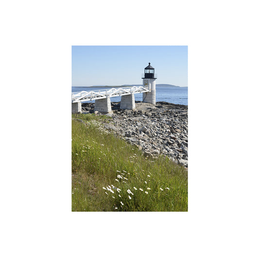 Helen Eddy photo card - Marshall Point Lighthouse, Port Clyde, ME - Item 294d-17
