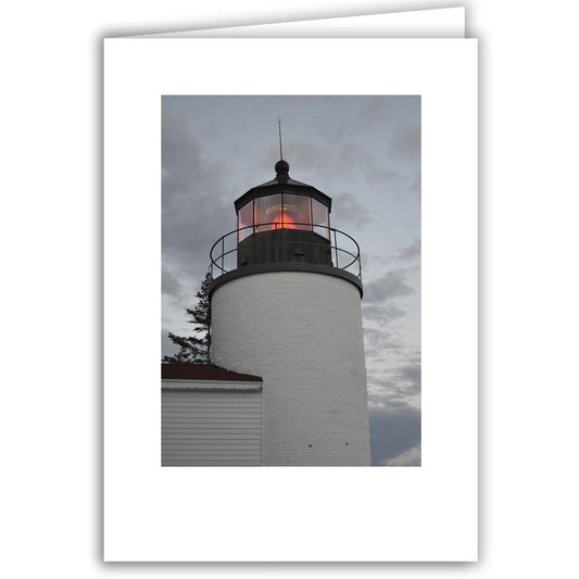 Helen Eddy photo card - Bass Harbor Lighthouse, ME - Item 294d-49