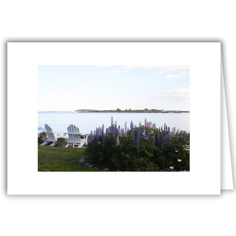 Helen Eddy photo card - Lighthouse on Ram Island, ME - Item 297d-53