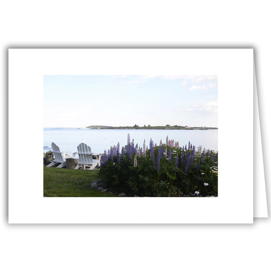 Helen Eddy photo card - Lighthouse on Ram Island, ME - Item 297d-53