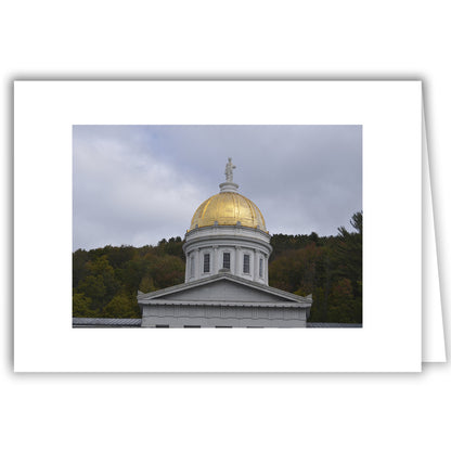 Helen Eddy photo card - Vermont State Capitol, Montpelier, VT - Item 299d-66