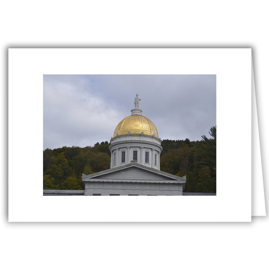 Helen Eddy photo card - Vermont State Capitol, Montpelier, VT - Item 299d-66