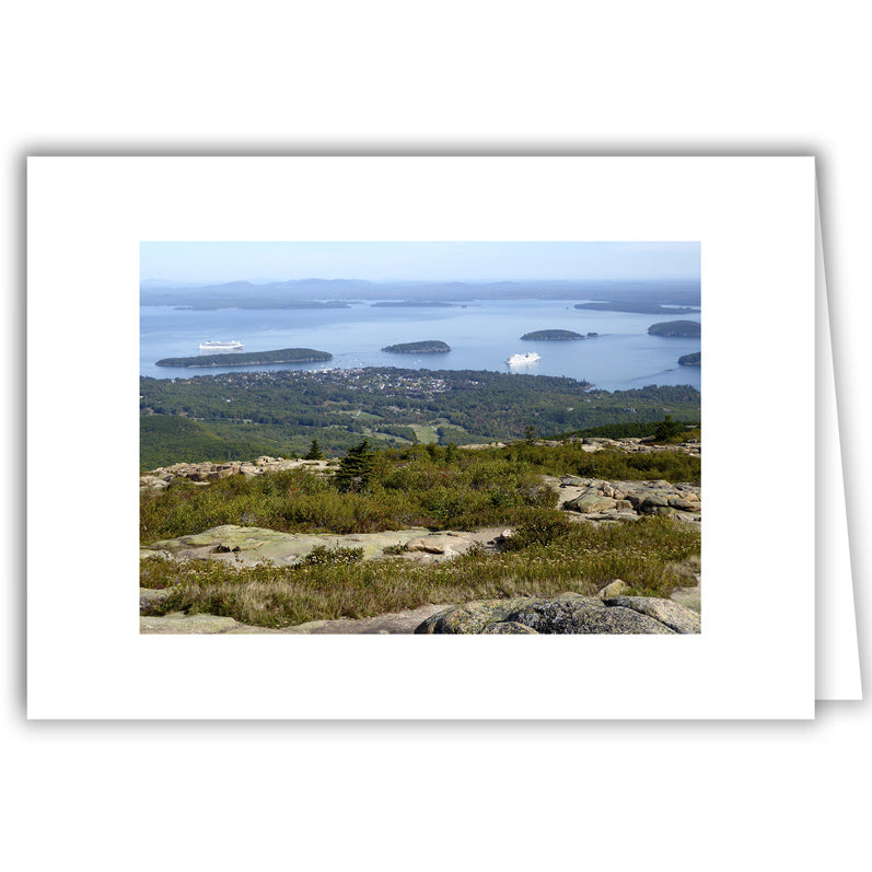 Helen Eddy photo card - Bar Harbor Frenchman Bay, Acadia National Park - Item 310d-60