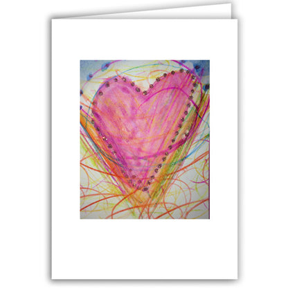 Helen Eddy photo card - Ecstatic Heart - Item 323D-95