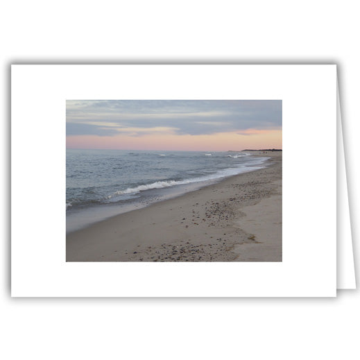 Helen Eddy photo card - Sand and Waves After Sunset - Cape Cod - Item 331D-95