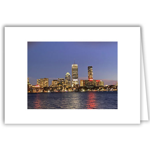 Helen Eddy photo card - Boston’s Back Bay Skyline - Item 348D-83