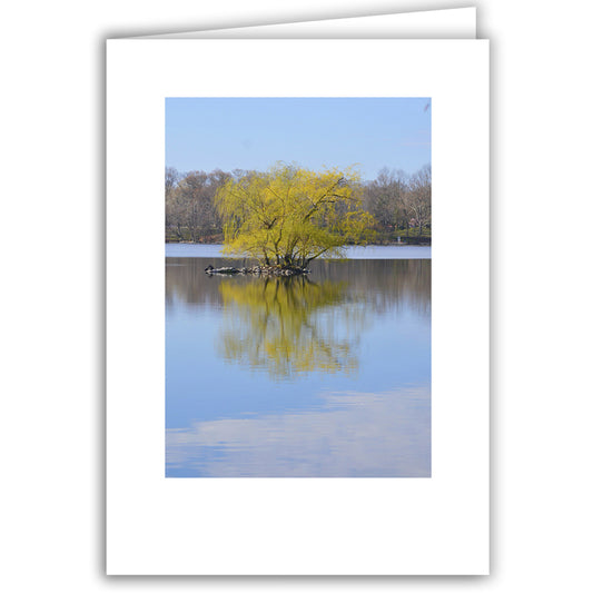 Helen Eddy photo card - Jamaica Pond(v), Jamaica Plain, MA - Item 352d-15