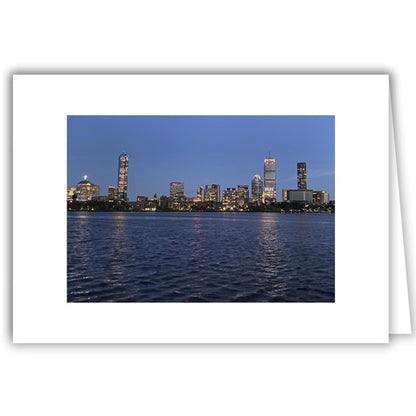 Helen Eddy photo card - Boston’s Back Bay Skyline - Item 357D-21
