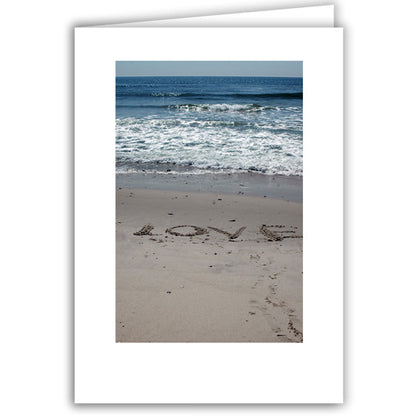 Helen Eddy photo card - Love in the Sand (V) - Item 44D-22