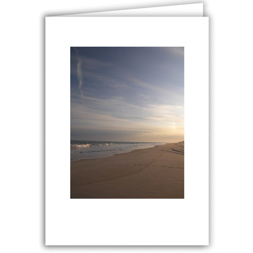 Helen Eddy photo card - Sunrise on Beach - Long Island - Item 44D-50