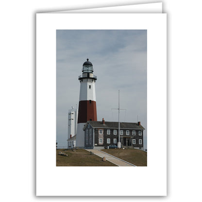 Helen Eddy photo card - Montauk Lighthouse (V) - Long Island - Item 45D-47