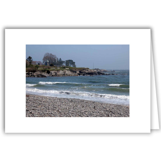 Helen Eddy photo card - Rocky Shore - Kennebunkport, ME - Item 47d-K50