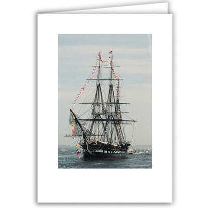 Helen Eddy photo card - USS Constitution (V) - Item 50D-1158-12A