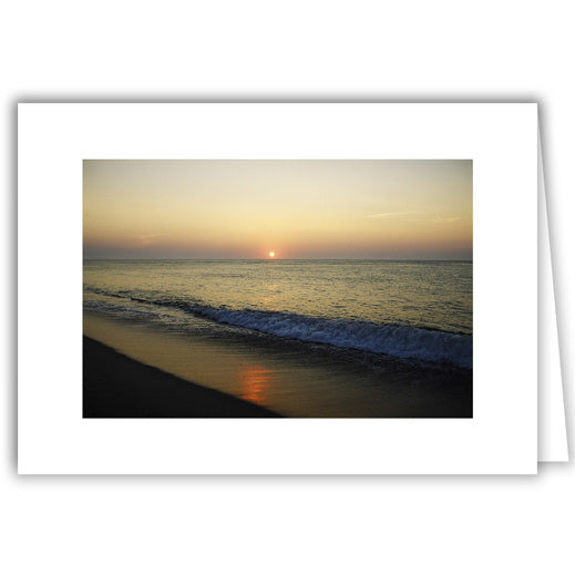 Helen Eddy photo card - Sunrise Nantucket - Item 50D-1197-21A