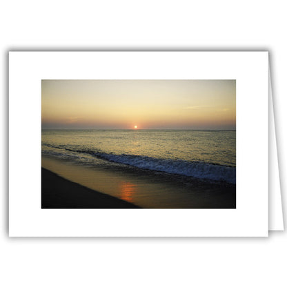 Helen Eddy photo card - Sunrise Nantucket - Item 50D-1197-21A