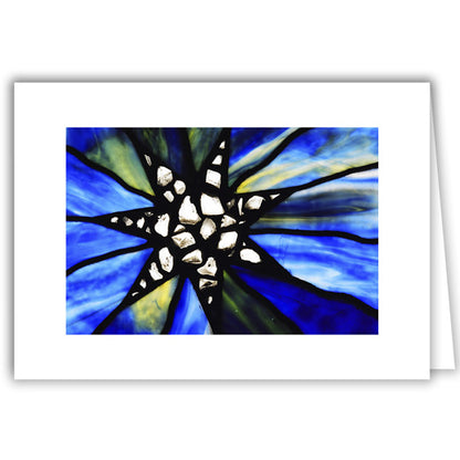 Helen Eddy photo card - TMC Stained Glass Star - Item 50D-1222-12A