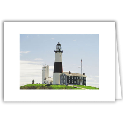 Helen Eddy photo card - Montauk Point Lighhouse - Item 1231-17A