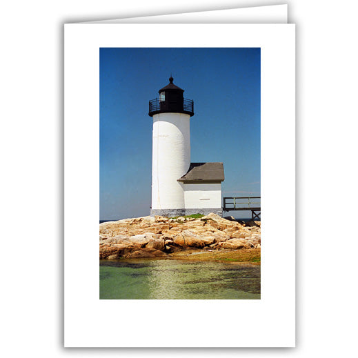 Helen Eddy photo card - Annisquam Lighthouse - Item 50D-284-20